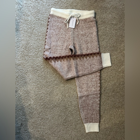 Tavi Fair Isle Knit Pant NWT Lovers and Friends - Picture 4 of 5
